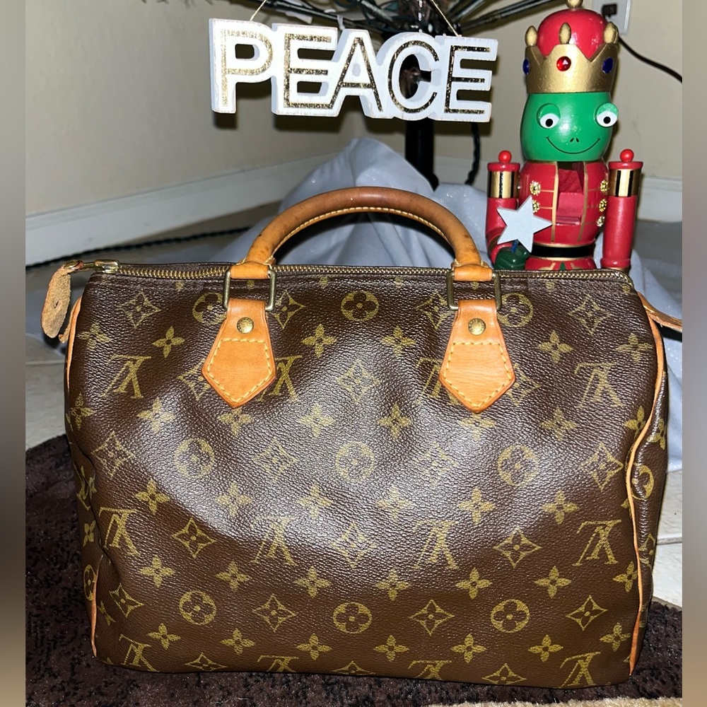 💯Authentic Louis Vuitton Monogram Speedy 30 - Picture 3 of 17